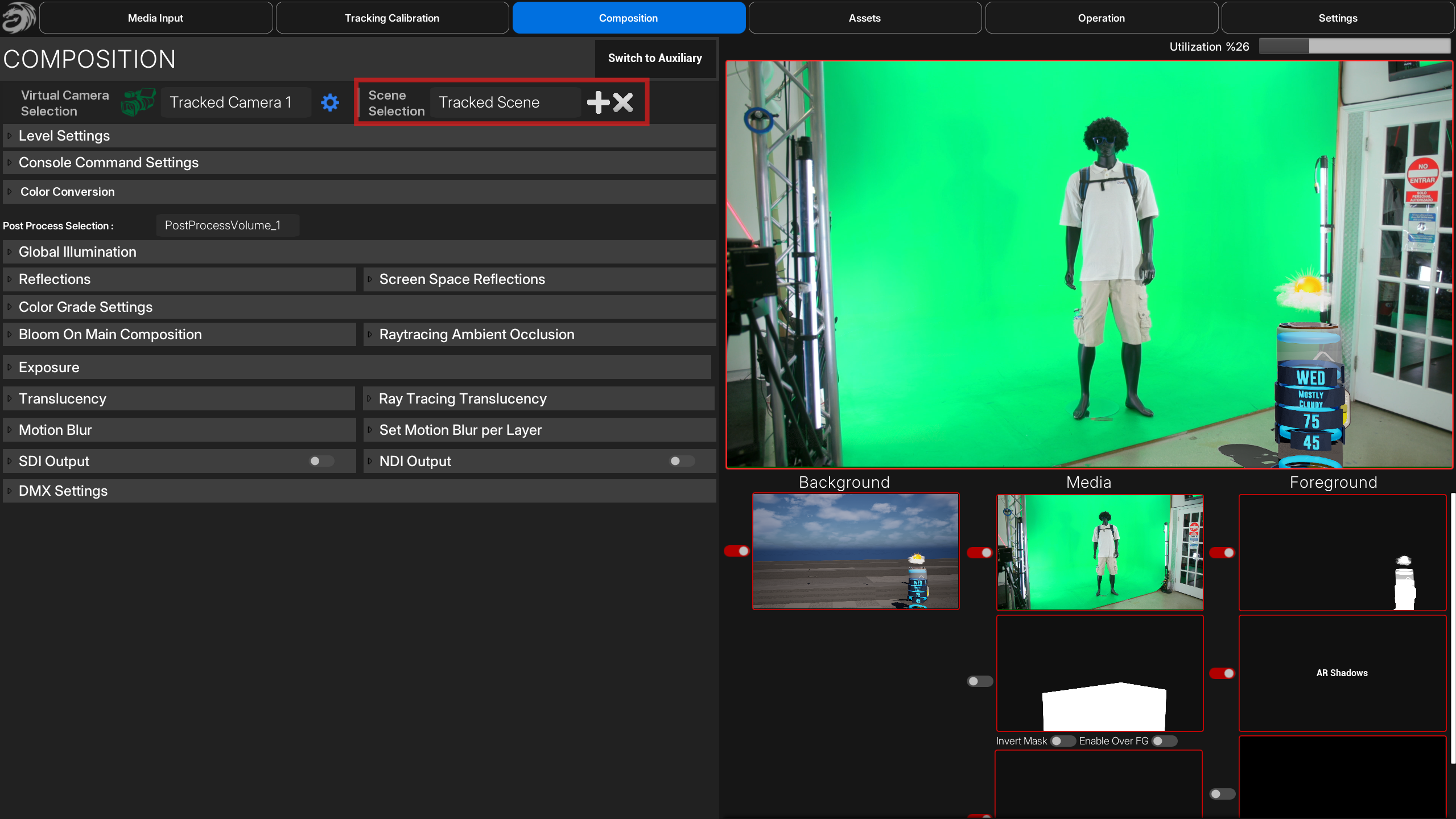 Wyvern Scene Selection